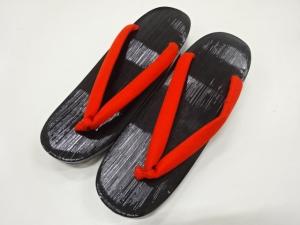 未使用品　桐下駄(24センチ)
